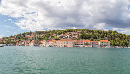 Fototapeta na wymiar Jelsa, wyspa Hvar, Chorwacja