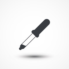 Medicine dropper icon