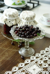 Cherries berry sweet dessert