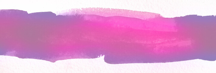 Obraz premium Abstract blue green watercolor stroke design background