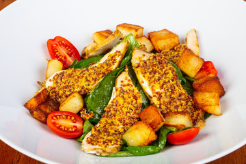 Delicious chicken salad