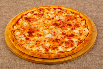 pizza Margarita with cheese