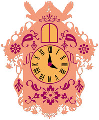 Decorative cuckoo clock