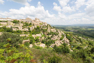 Fototapeta na wymiar Village Gordes in Provence, France