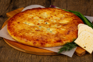 Homemade Ossetian pie