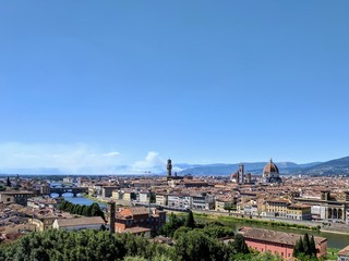 Fototapeta na wymiar View of Florence skyline