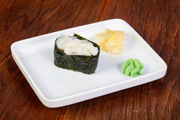 Japanese gunkan squid