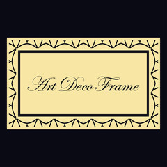 Art Deco Frame