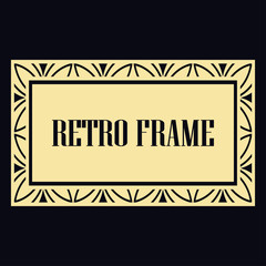 Art Deco Frame