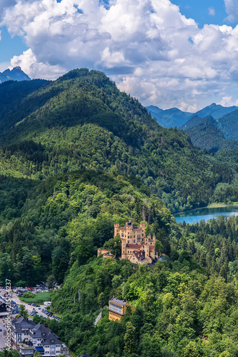 Fussen Germany June 10 2018 Lake Alpsee And