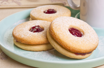 Biscoitos amanteigados