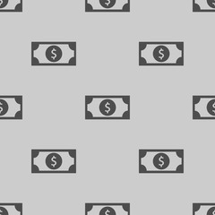 money icon vector illustration seamless pattern