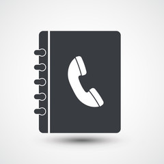 Phone book icon