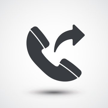 Phone call forward icon