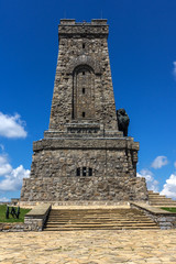 Summer view of Monument to Liberty Shipka, Stara Zagora Region, Bulgaria