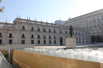 Fototapeta premium Santa Lucía Hill Plaza de Armas Santiago