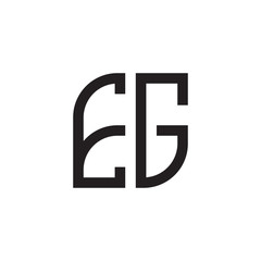 two letter monogram logo
