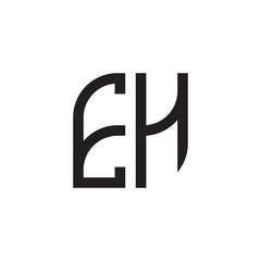 two letter monogram logo