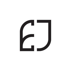 two letter monogram logo