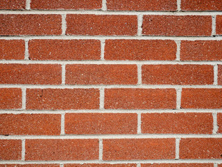 Red Brick wall background texture