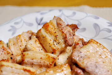 豚バラの焼肉
