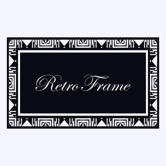 Art Deco Frame