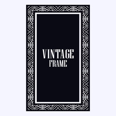 Obraz premium Art Deco Frame