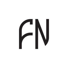 two letter monogram logo