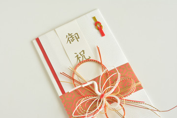 祝儀袋　白バック


