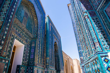 Shah-i-Zinda at Samarkand, Uzbekistan