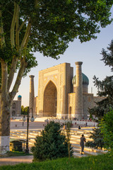 Registan Madrasahs at Samarkand, Uzbekistan