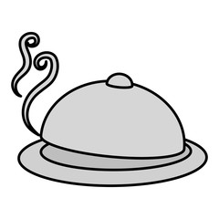 tray server isolated icon