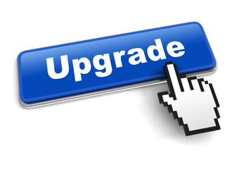 upgrade concept 3d illustration isolated