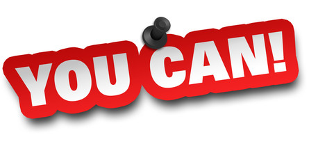 you can concept 3d illustration isolated