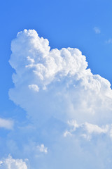 夏空　入道雲