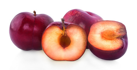 Cherry Fresh Isolated On White Background stock photos