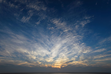 夕空
