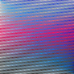 Pink line abstract background with hot pink and blue gradient 