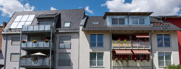 moderne Wohnhäuser