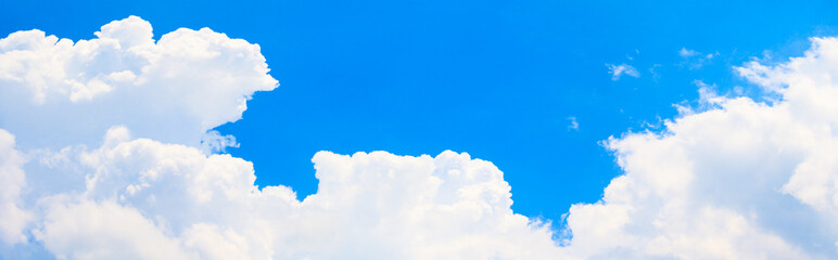 panorama sky and cloud summer time beautiful background