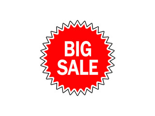 Circle Big Sale Label