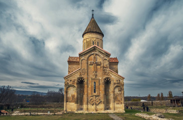 Fototapeta na wymiar Georgian Cathedral Samtavisi