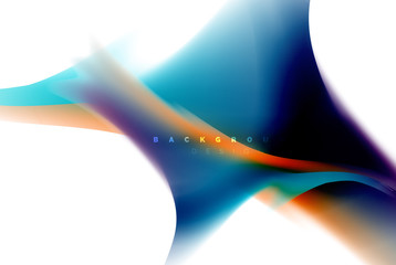 Holographic paint explosion design, fluid colors flow, colorful storm. Liquid mixing colours motion concept, trendy abstract background layout template for business presentation, app wallpaper banner