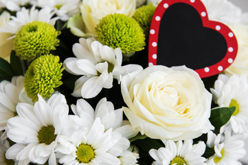 Bouquet of white flowers