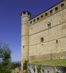 Serralunga d'Alba castle, Piedmont Italy