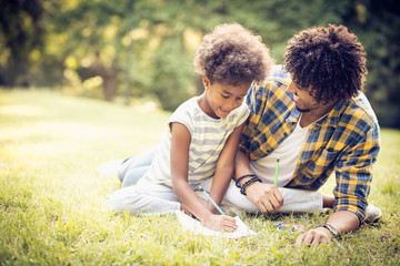 Fototapeta premium Learning for school.