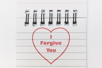 Text I Forgive You