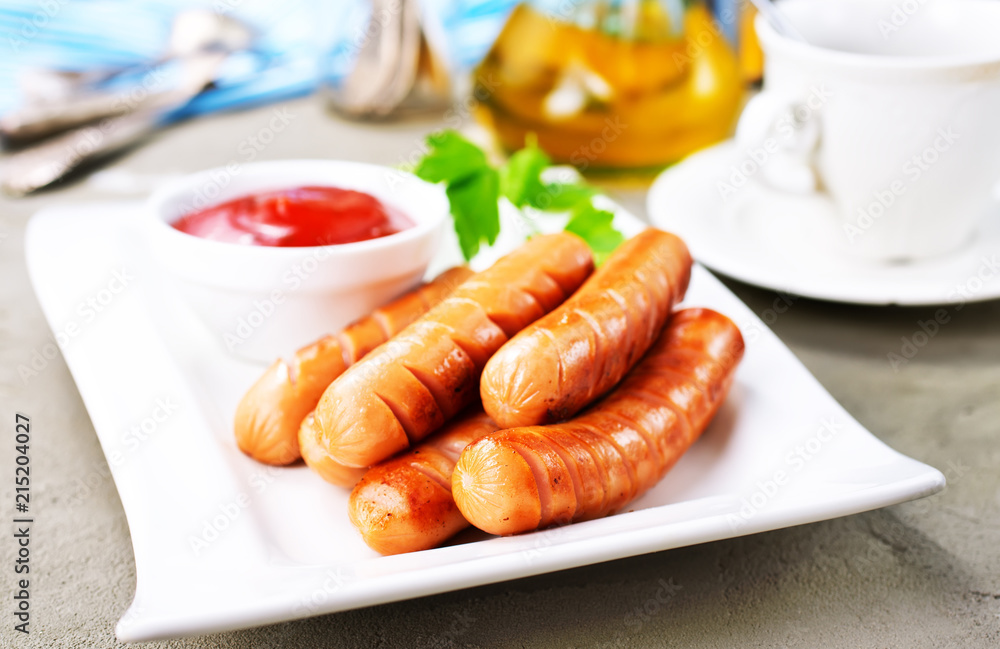 Canvas Prints sausages