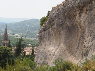 View from the heights of Saint-Saturnin-lès-Apt