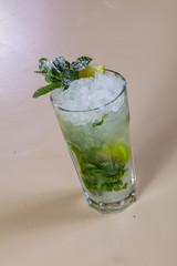Mojito with lime